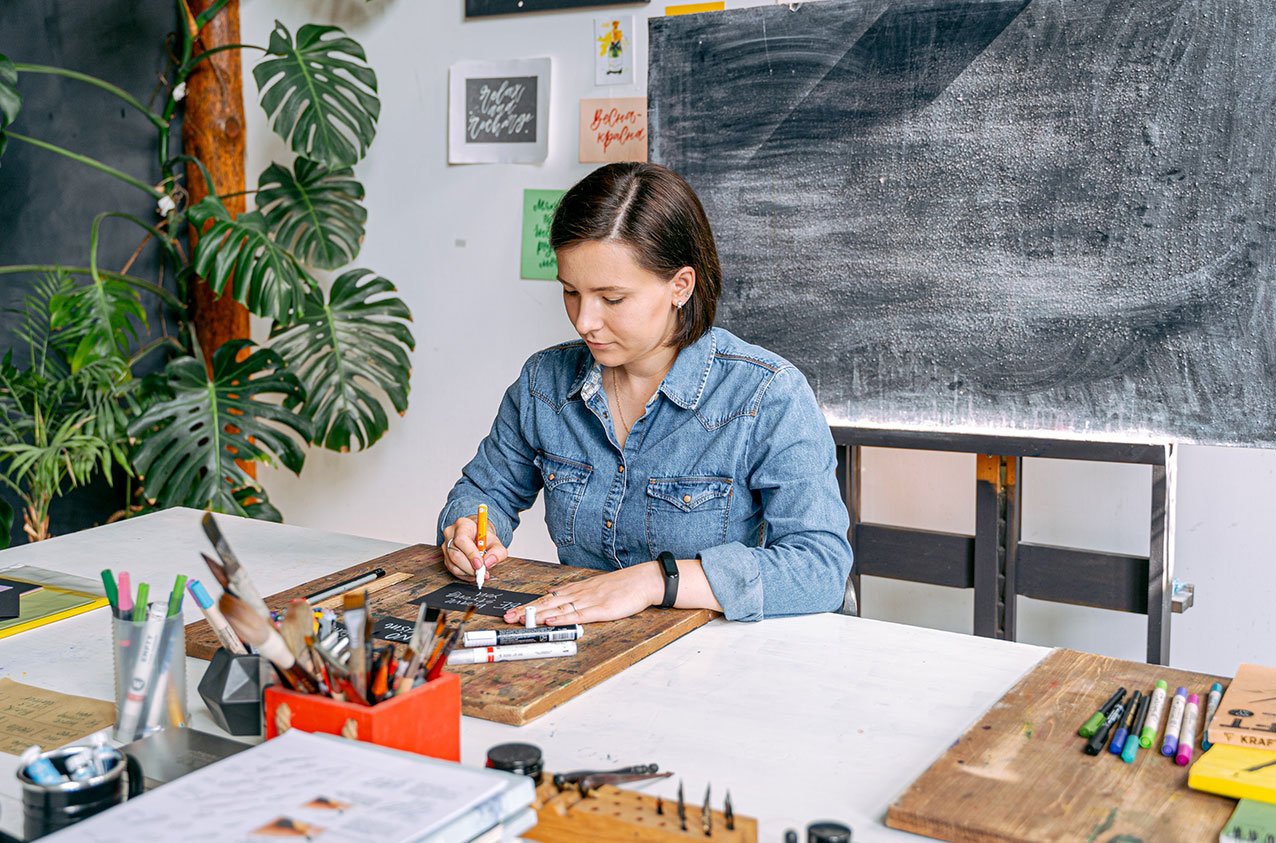 Woman working info-4